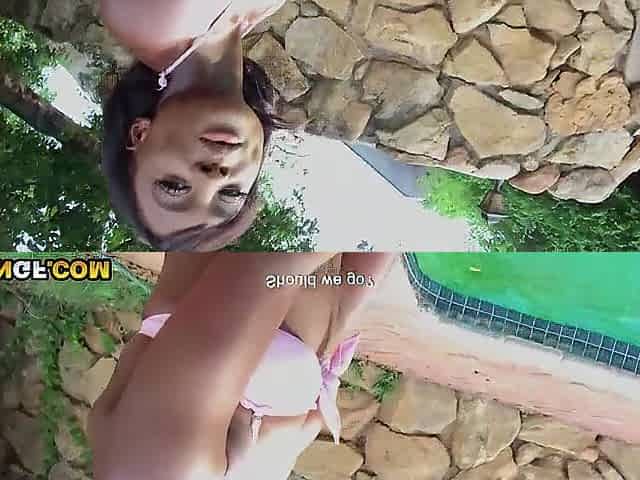 Hot Ebony Bitch Gets Railed Coarse POV Doggy position In Interracial Hookup