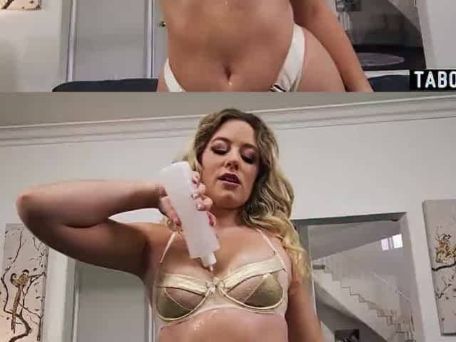 Teen wench River Lynn totally hammered in all her holes