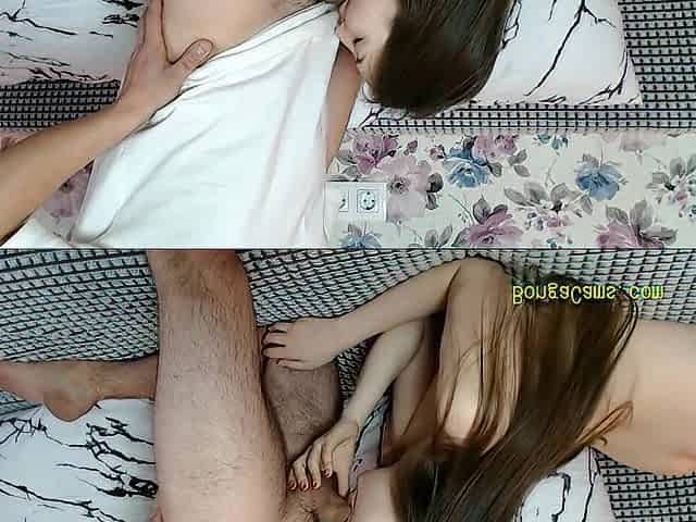 BongaCams Models receives a Load of Cum on her Bazookas