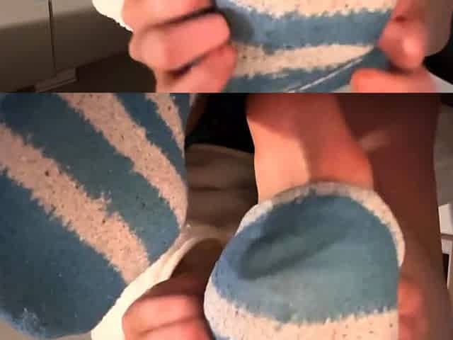 Foot fetish Close up feet and toes tease
