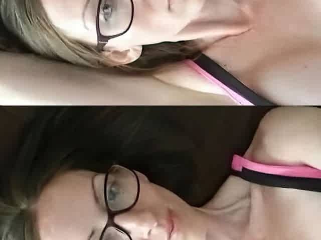 Masterbating cheerleader