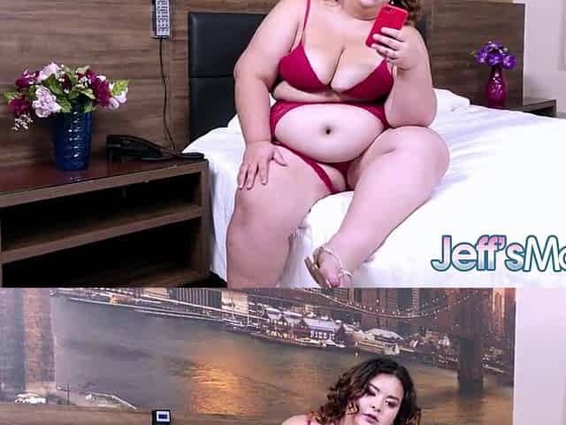 Hot big beautiful woman Yvi Valentinny Trades Blow job Fun with a Ebony Stud
