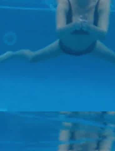Horny Milf With Huge Tits Swimming is Super Hot.! (Juicy Lousie)