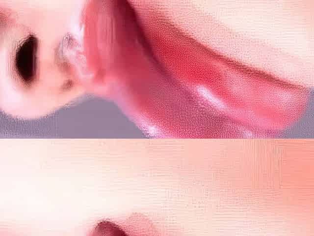 Eva gives you a POV blowjob handjob and footjob