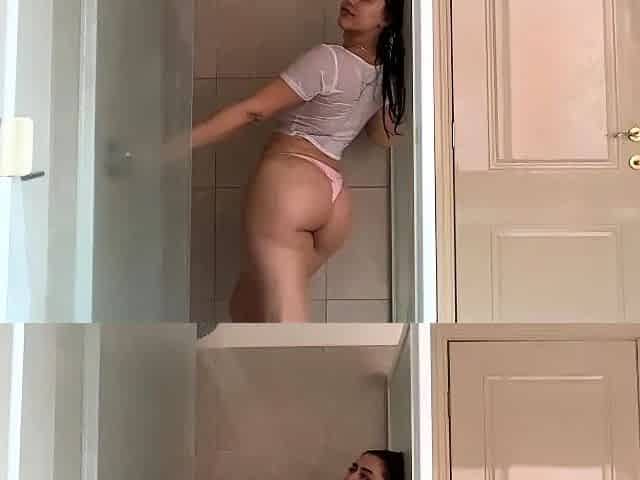 Brunette Solo Webcam Masturbation