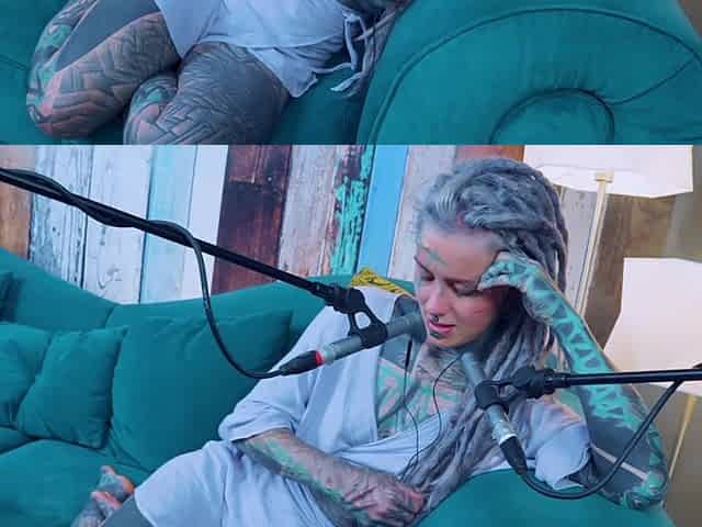 Anuskatzz tattoo model ASMR Z - Zeal podcast talking