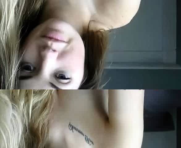 Big-Nipple Amateur Shows Off Her Hot Tits on Webcam