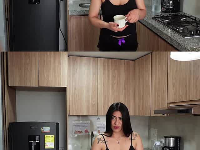 Jealousy Argument Ends with a Wild Fuck and a Big Cumshot in the Pussy