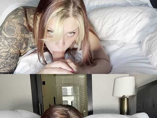 Hotel Room Morning with Stepmommy First Fuck and Creampie
