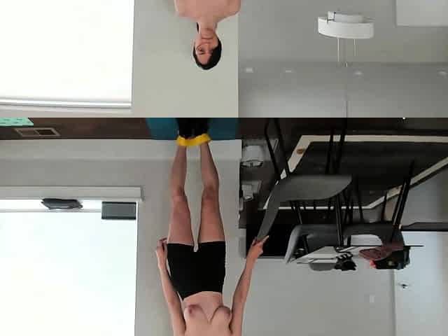 Very Hot Amateur French Teen couple tit fuck on Webcam