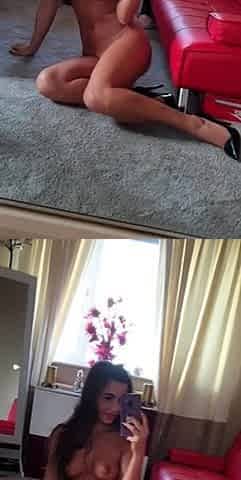 Horny Webcam Babe Solo Masturbation