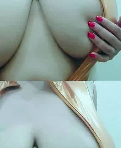 Great Big Boobs On Masturbating Redhead
