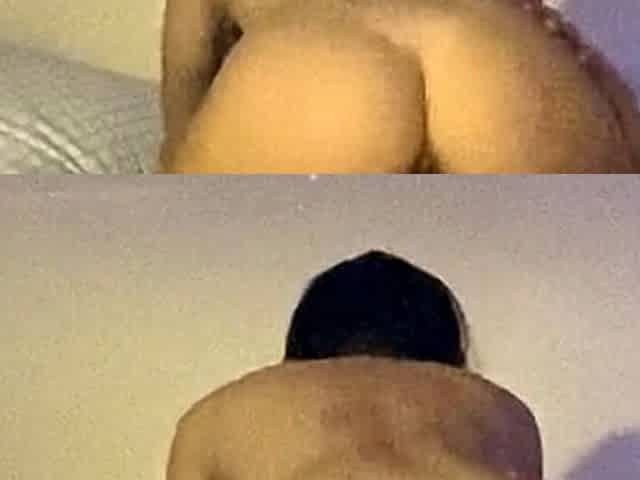 Nice ass brunette masturbates and fuck dildo on webcam