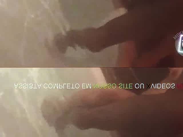Ebony stud banging me in the jacuzzi (birthday surprise)