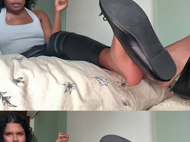 Stinky Ballet Flats Dangle