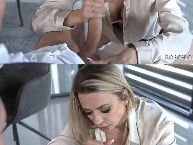 Shalina Aime Lanal In 4k - Blonde Stepmom In Stockings Ass Fucked In Condom In Anal Video