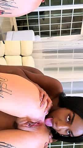 Tamara amateur brunette teen fingering pussy outdoor