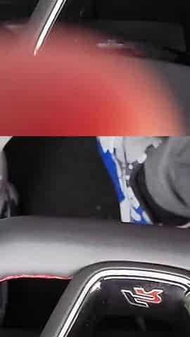 Handjob in the car on a very busy street o o huge risk
