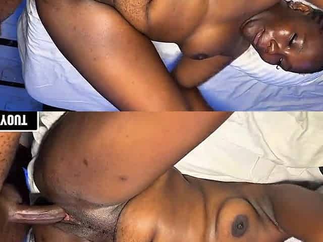 thick silver gets banged unfathomable and hard by lengthy cock