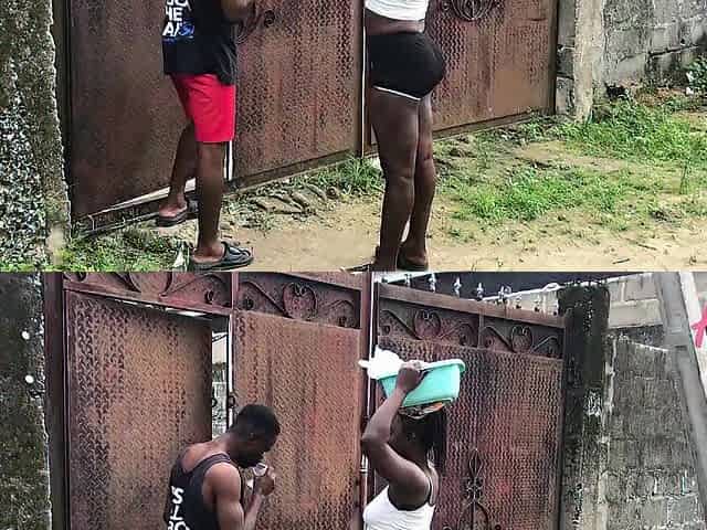 SEXUALLY EXCITED SLOTHFUL EBONY MALE AND THE HAWT PURE WATER SELLER ( MOST GOOD AFRO PORN CLIP)