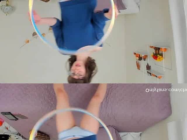 Cute Small Webcam Beauty Hula Hoops