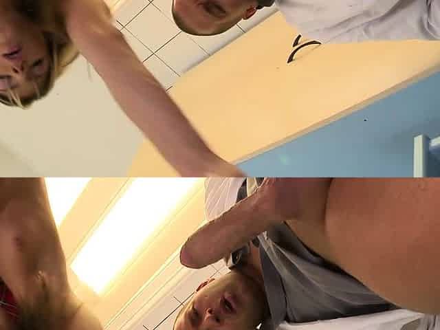 Blonde Teen Big Cumshot teen