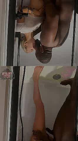 BBC Gets Urinated on in the Shower by Blondie