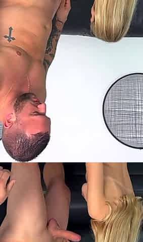 Jade, Pretty Blonde, Gets Fucked in the Ass!