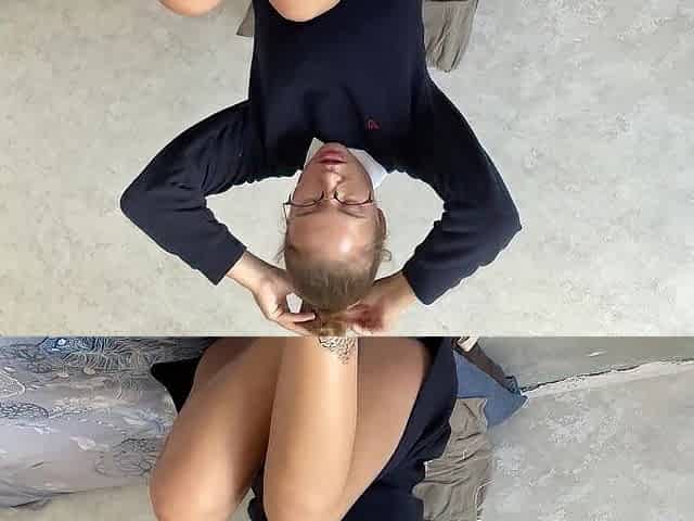 Teacher teaches public masturbation lessons!