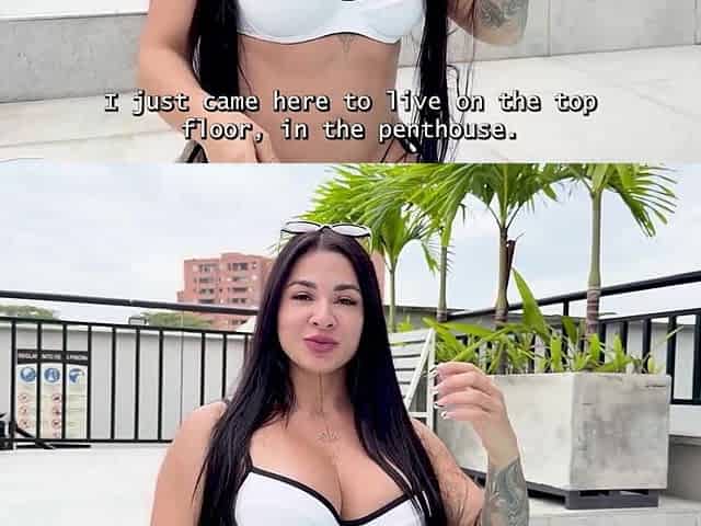 Hot MILF Fucked Hard When She Is Home Alone, Intense Fuck with Beautiful Latina Brunete
