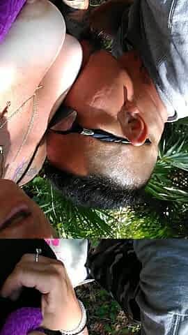 Caught sucking cuties bazookas in the woods on Spring break
