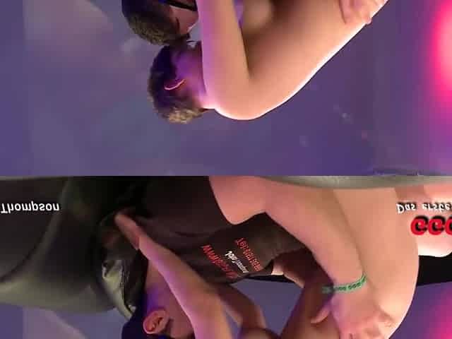 Pornfighter Long John And John Thompson In Shy Babes First Time In Bukkake And Swallow Gangbang Ggg