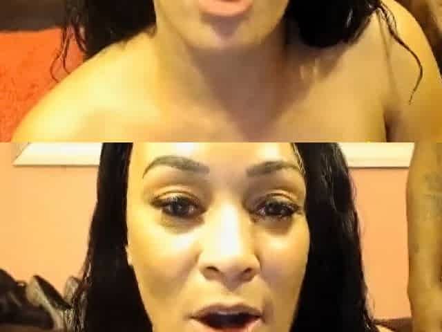 Ebony Amateur Couple's Steamy Sex Session on Webcam