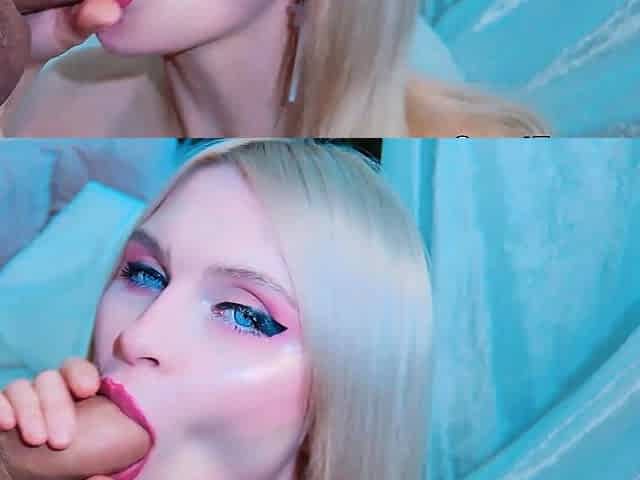 Blonde Beauty Shares an Intimate Night with Her Lover