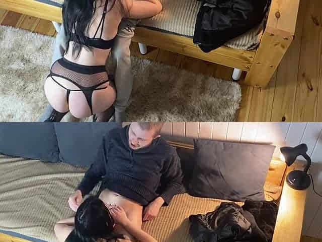The stud called a slut and drilled her on the hotel daybed