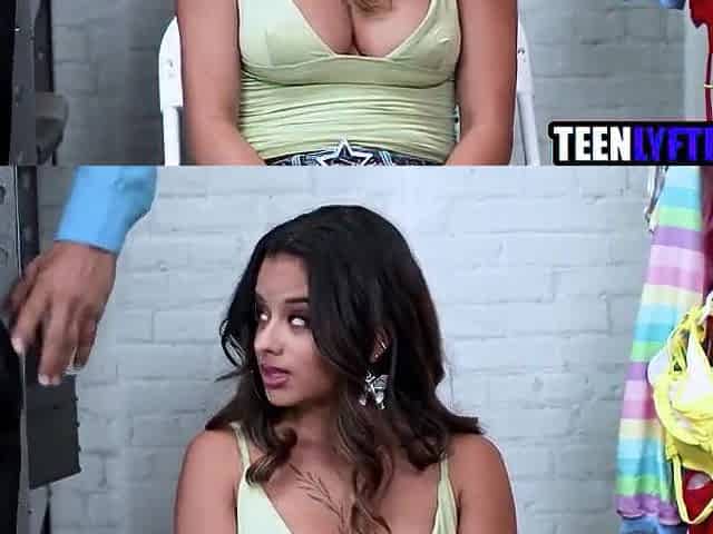 Small Latin chick Teen Screwed For Thieving