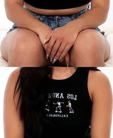 Brazilian Amateur With PERFECT huge congenital mounds