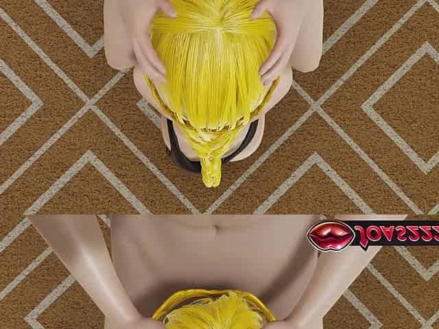 Marika in Black Dress - 3D Hentai Animation with Huge Tits, Titjob, and POV Blowjob Plus Big Dick Footjob Fantasy