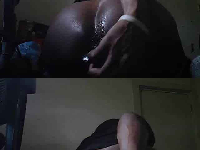 Creamy Black Ts Solo Enjoyment