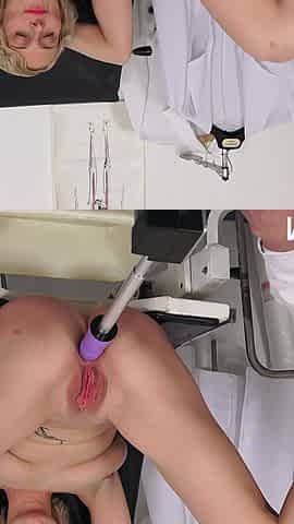 Old pussy exam - Kaylea Tocnell anal orgasm with fucking machine
