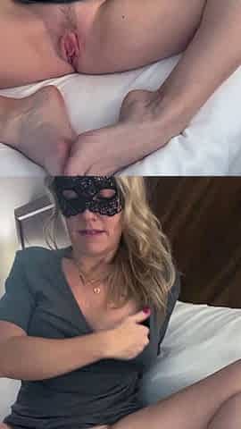 Blonde MILF with Big Boobs Playing Cam Free Porn