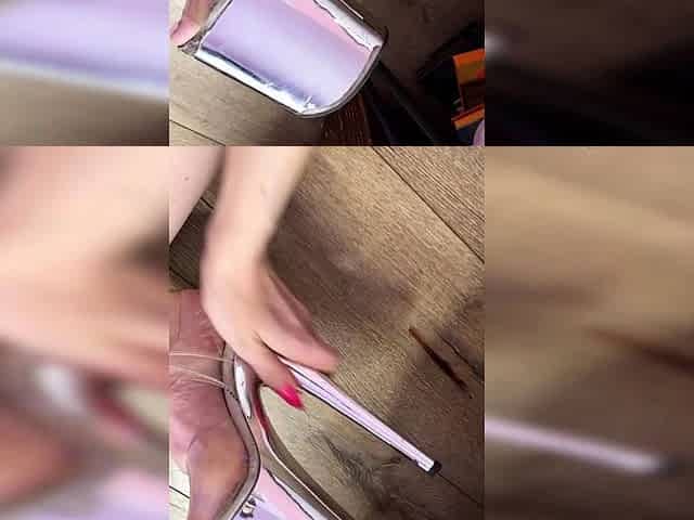 Masturbating amateur cums after solo fun