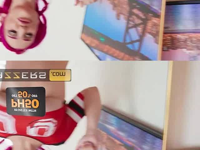 BRAZZERS - Wicked Lily Lou Cuts Her Shirt Just Low Sufficiently To Make Mazee Forget About His Girlfriend