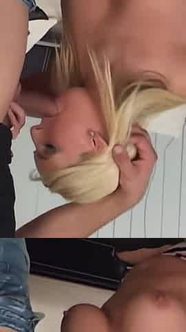 Emilianna Rides a Big Cock and Squeezes It Tightly in Her Sweet Cunt