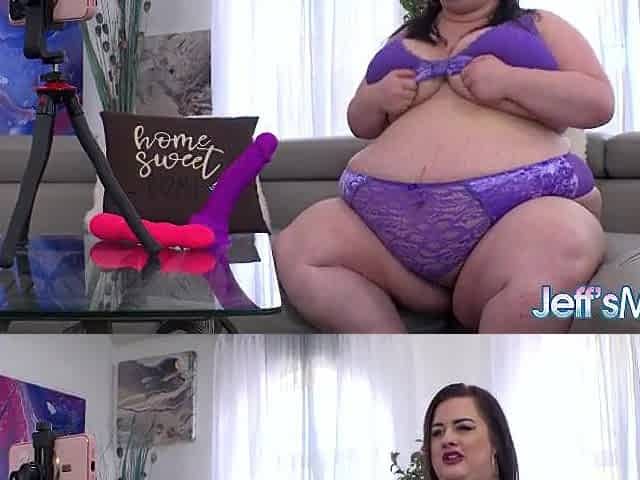 Corpulent Ashley Garland Implores Her Ebony Boyfriend to Bang Her Butt