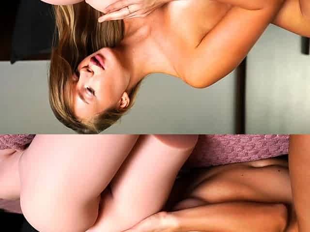 She wanted to make amends, so she agreed to a threesome