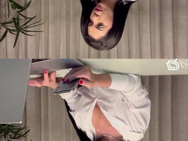 Married boss bangs hawt secretary on office desk