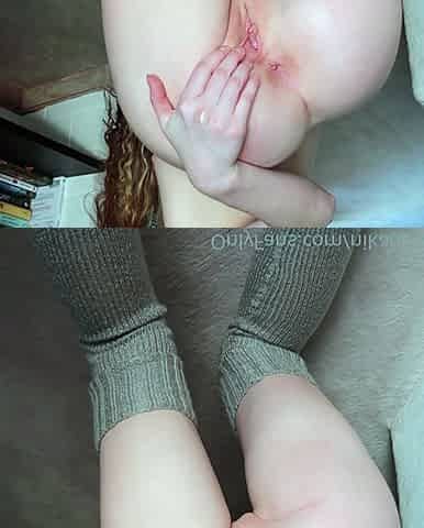 Cute blonde amateur webcam teen masturbating