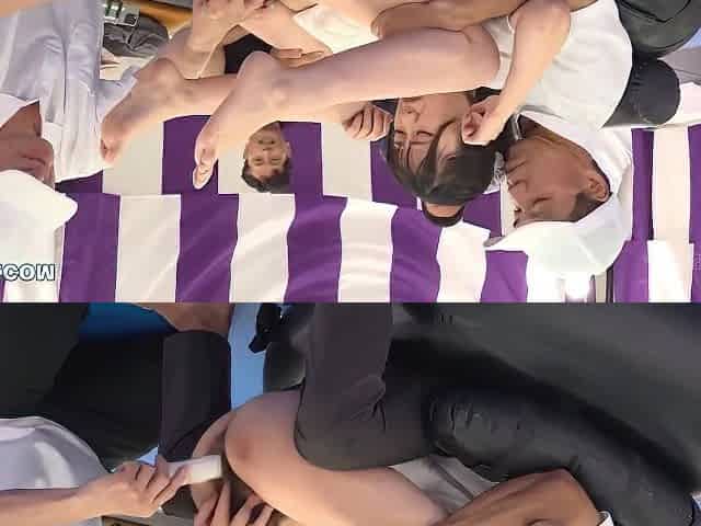 Japanese Ladies Engaging In Sumo Wrestling Whilst Having An Enema