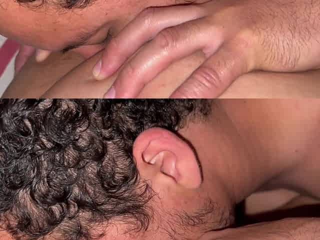 Stepmoms Get Her Ass and Pussy Sucked While She Stays Home Alone Waiting for Her Husband and They Enjoy Themselves While He Is G
